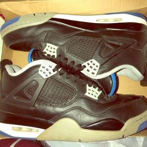 Jordan 4 Retro Motorsports Alternate Black/Blue